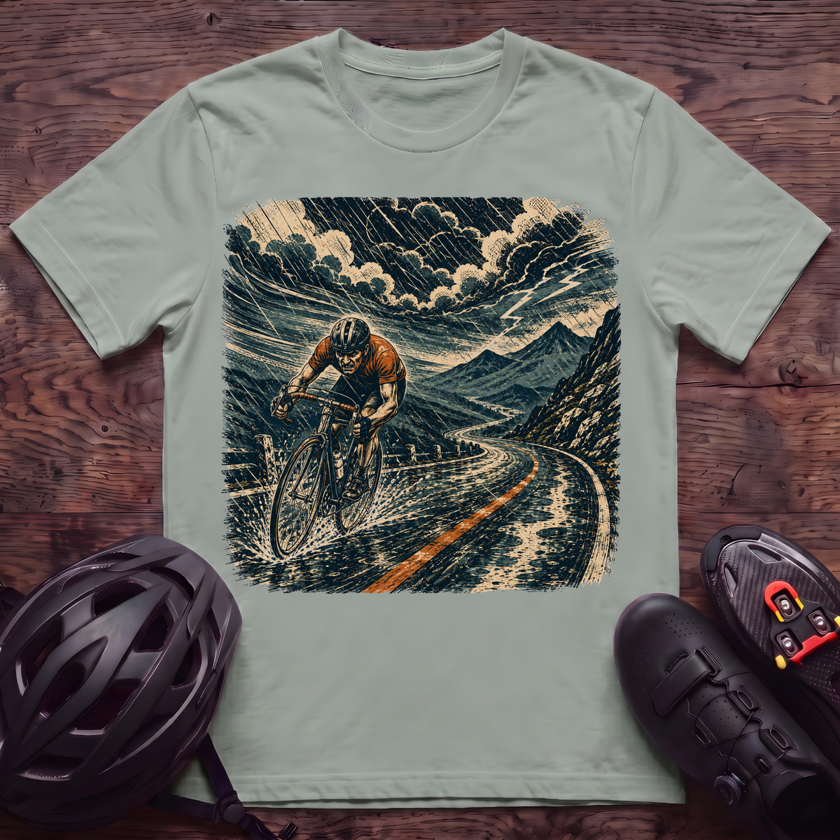 Cycling Storm T‑Shirt