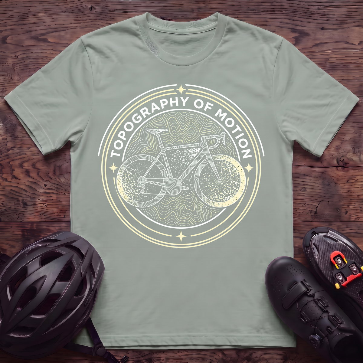 Topography Of Motion T‑Shirt