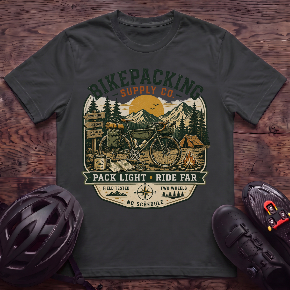 Bikepacking Supply Co T‑Shirt