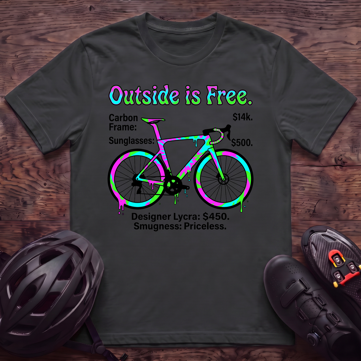 Outside Is Free T‑Shirt