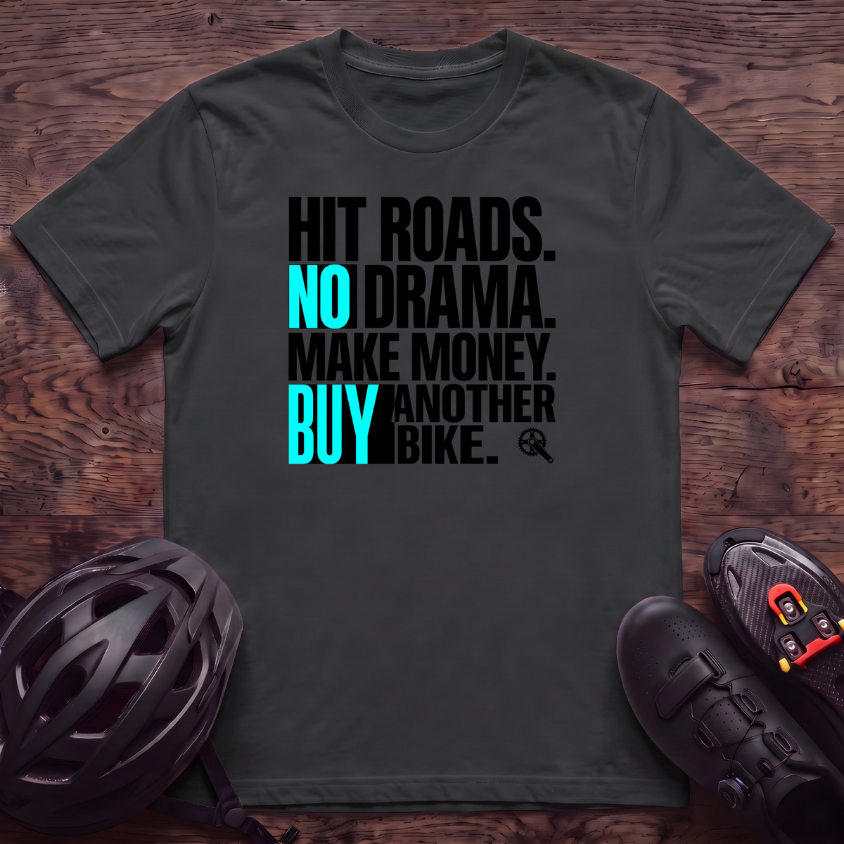 Hit Roads No Drama T‑Shirt