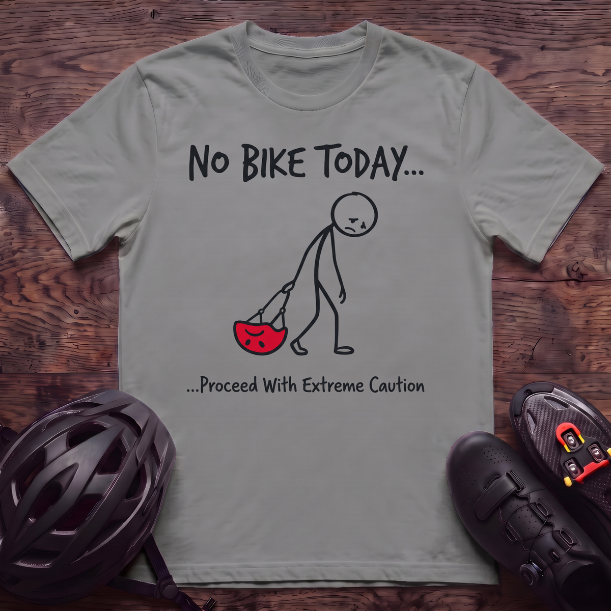 No Bike Today T‑Shirt