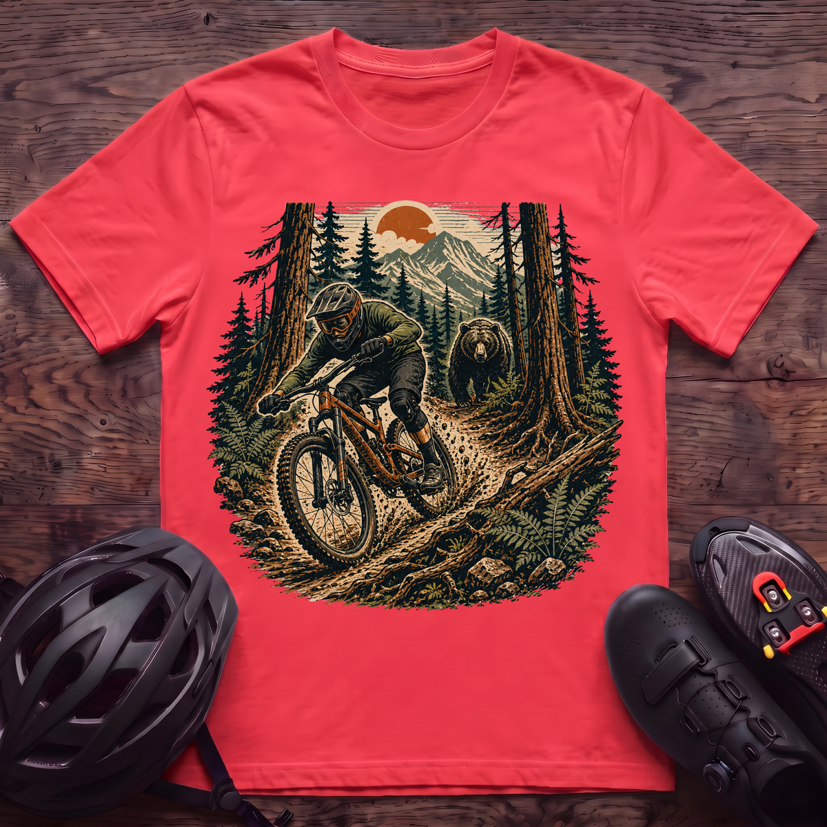 MTB Bear T‑Shirt