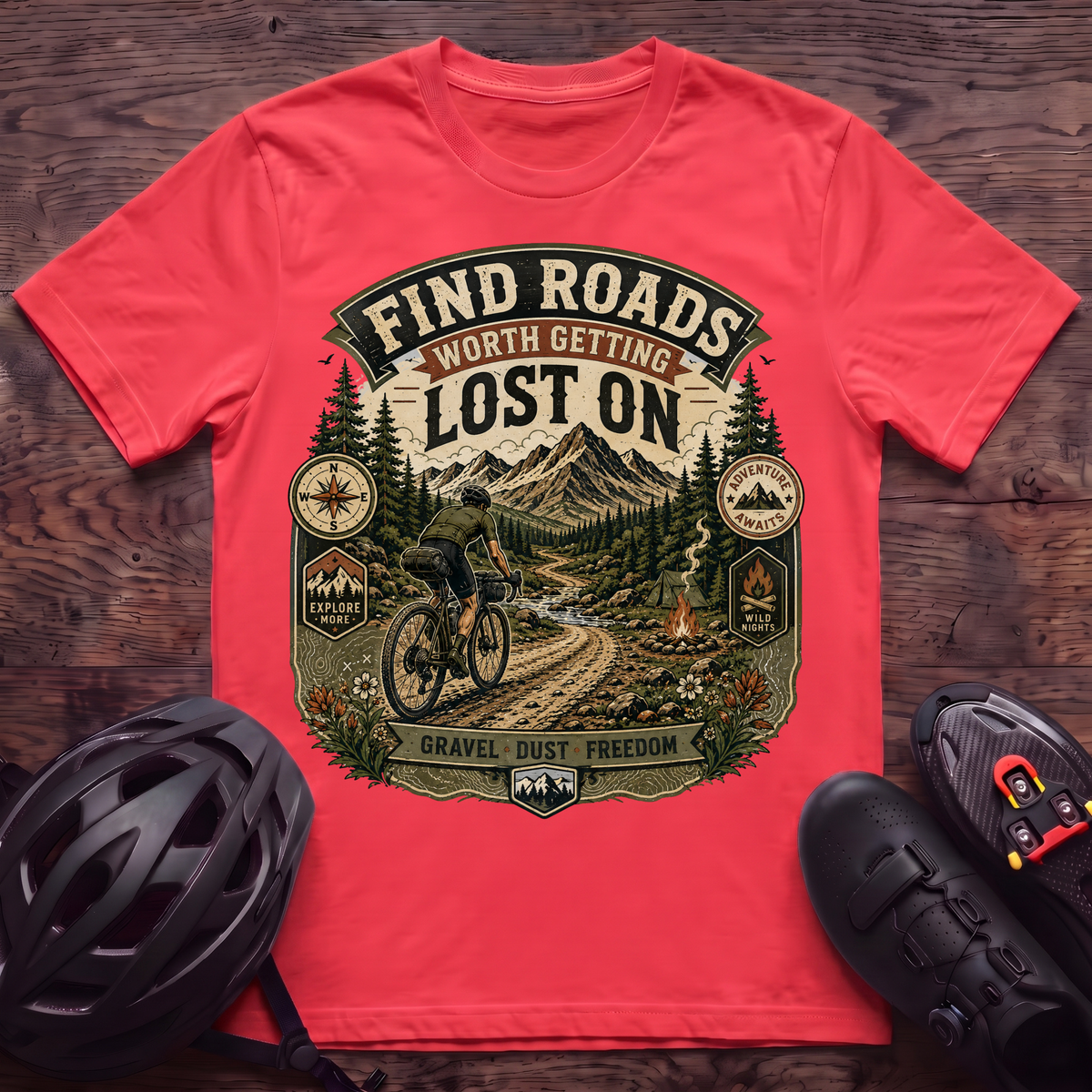 Find Roads T‑Shirt