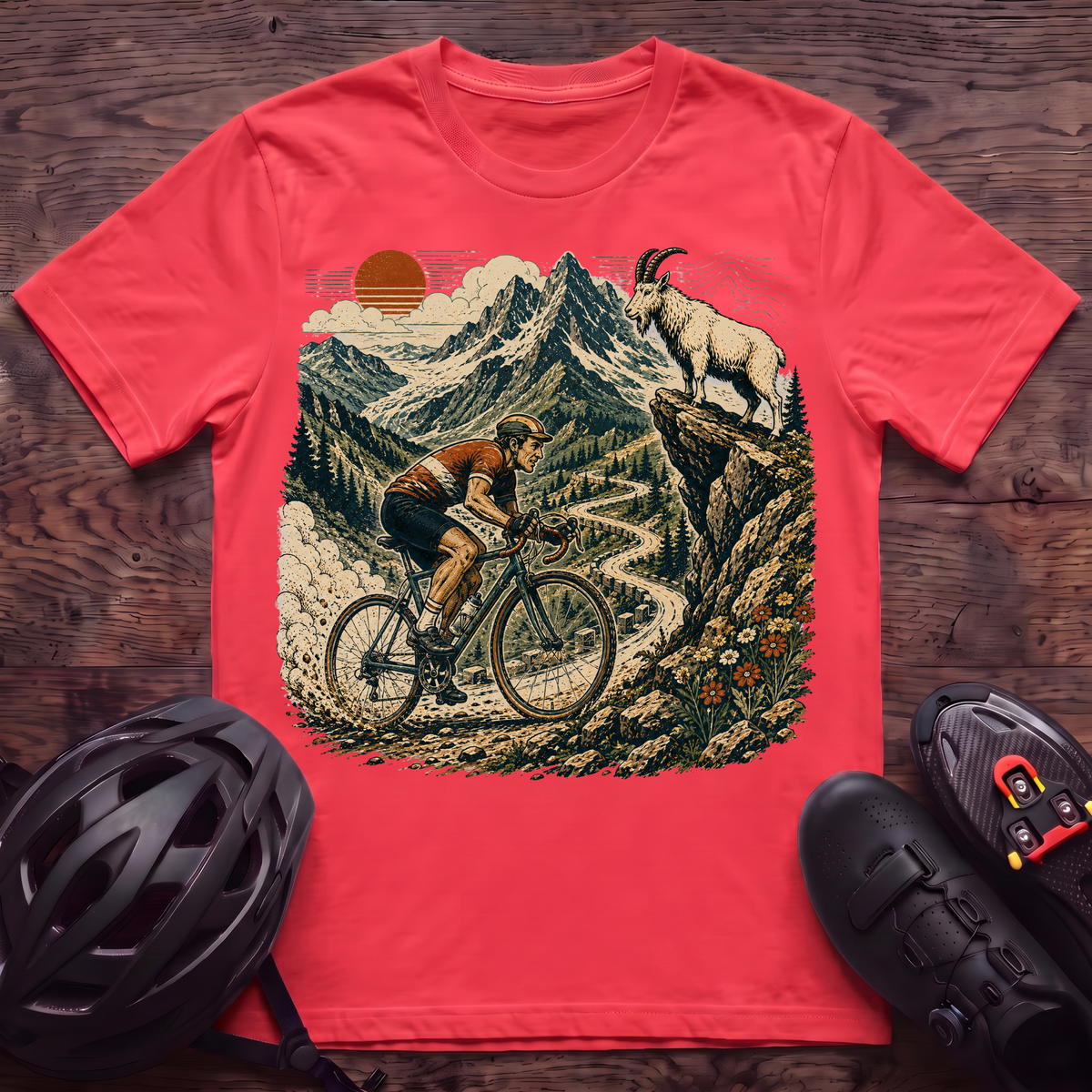 Cycling Goat T‑Shirt