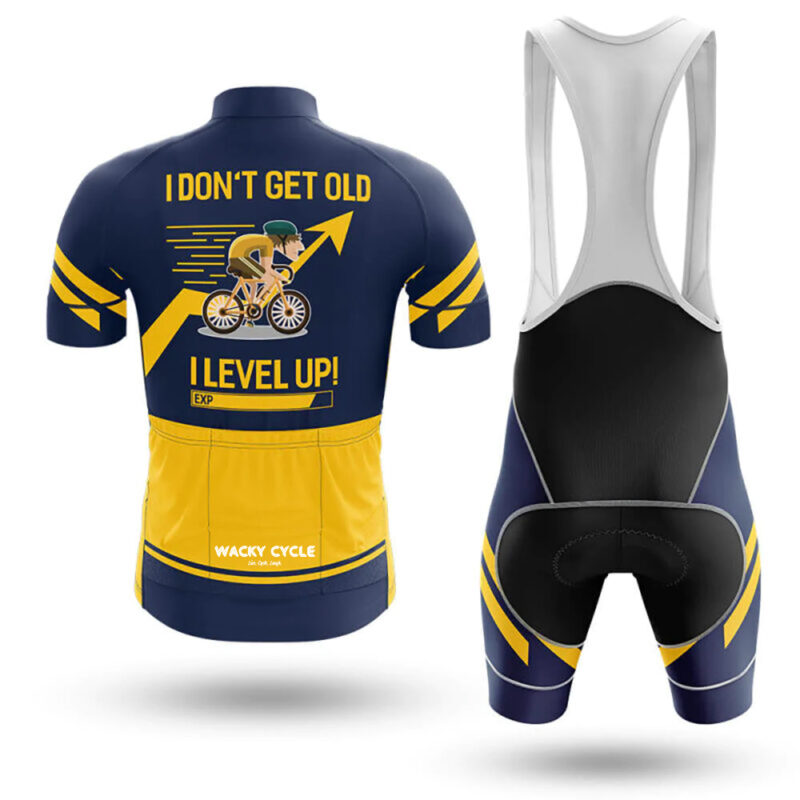 I Don’t Get Old I Level Up! – Cycling Jersey