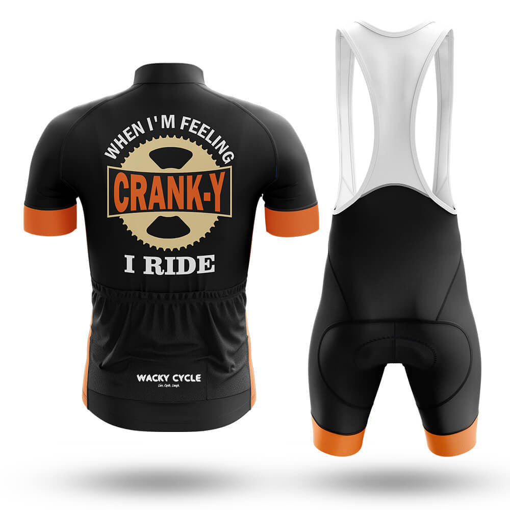 When I’m Feeling Cranky I Ride – Cycling Jersey