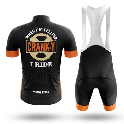 When I’m Feeling Cranky I Ride – Cycling Jersey