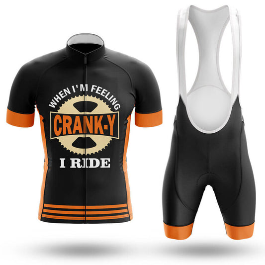 When I’m Feeling Cranky I Ride – Cycling Jersey