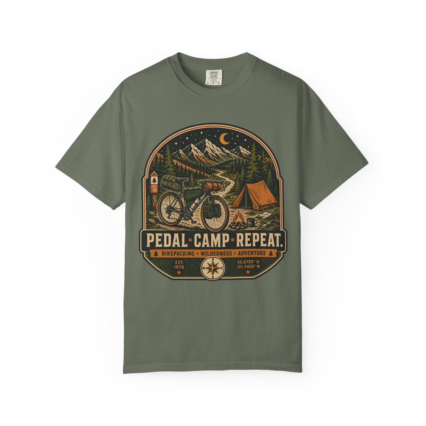 Pedal Camp Repeat T‑Shirt