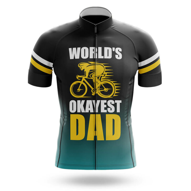 World’s Okayest Dad – Cycling Jersey