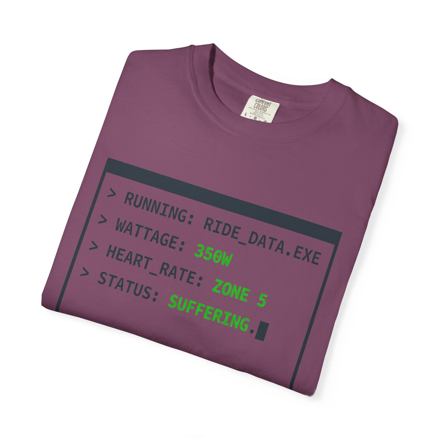 Running Ride Data T‑Shirt