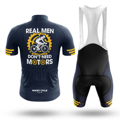 Real Men Don’t Need Motors – Cycling Jersey