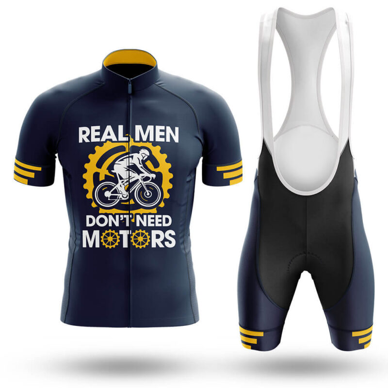 Real Men Don’t Need Motors – Cycling Jersey