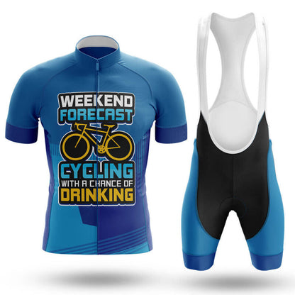 Weekend Forcast Cycling With A Chance Of Drinking – Cycling Jersey