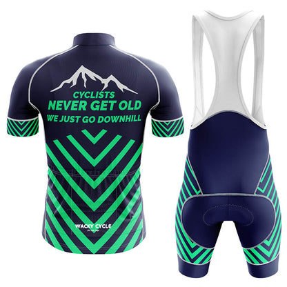 Cyclists Never Get Old We Just Go Downhill – Cycling Jersey