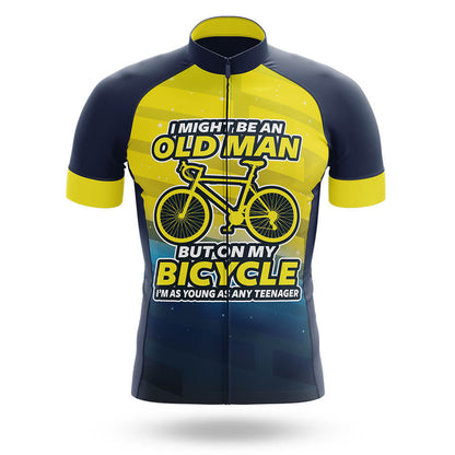 I Might Be An Old Man But On My Bike I’m As Young As Any Teenager – Cycling Jersey