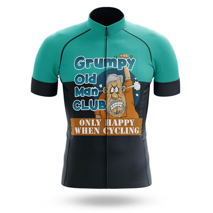 Grumpy Old Man Club, Only Happy When Cycling – Cycling Jersey