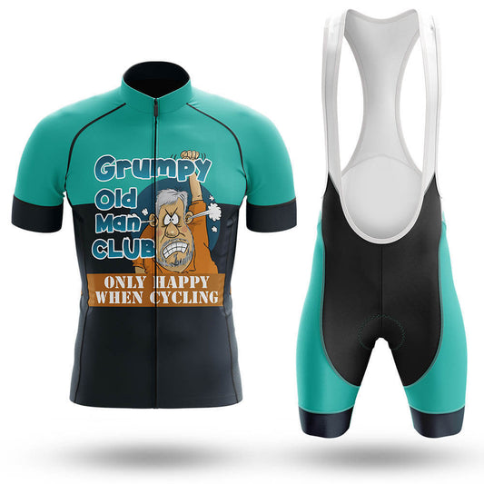 Grumpy Old Man Club, Only Happy When Cycling – Cycling Jersey