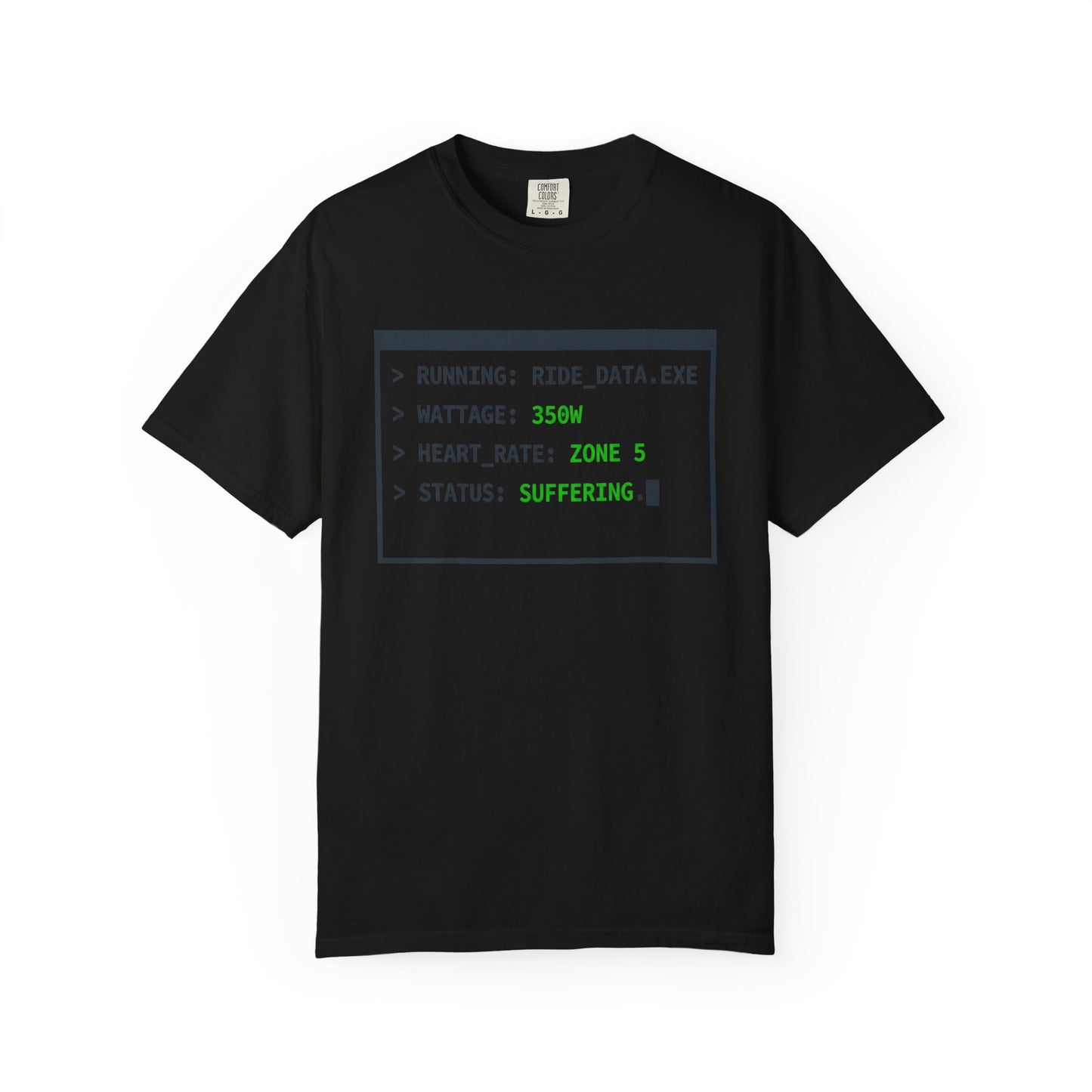 Running Ride Data T‑Shirt