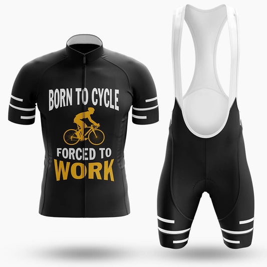 Born To Cycle Forced To Work – Cycling Jersey