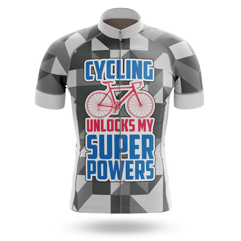 Cycling Unlocks My Super Powers – Cycling Jersey