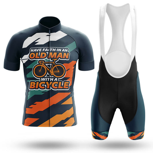 Have Faith In An Old Man With A Bicycle – Cycling Jersey