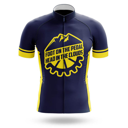 Foot On The Pedal Head In The Clouds – Cycling Jersey