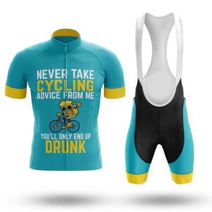 Never Take Cycling Advice From Me You’ll Only End Up Drunk – Cycling Jersey