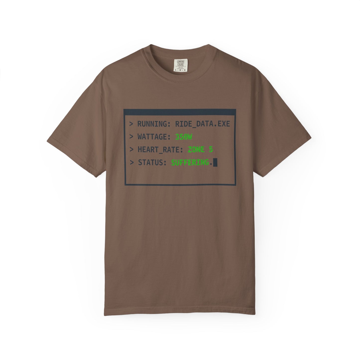 Running Ride Data T‑Shirt
