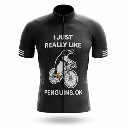 I Just Really Like Penguins, Ok – Cycling Jersey