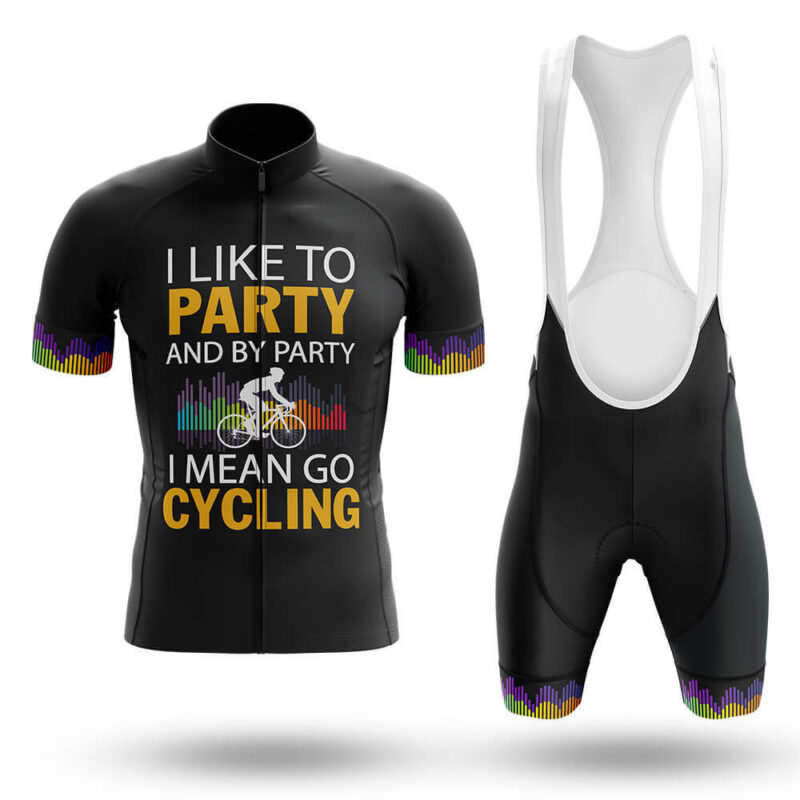 I Like To Party And By Party I Mean Go Cycling – Cycling Jersey