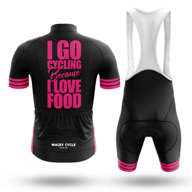 I Go Cycling Because I Love Food – Cycling Jersey