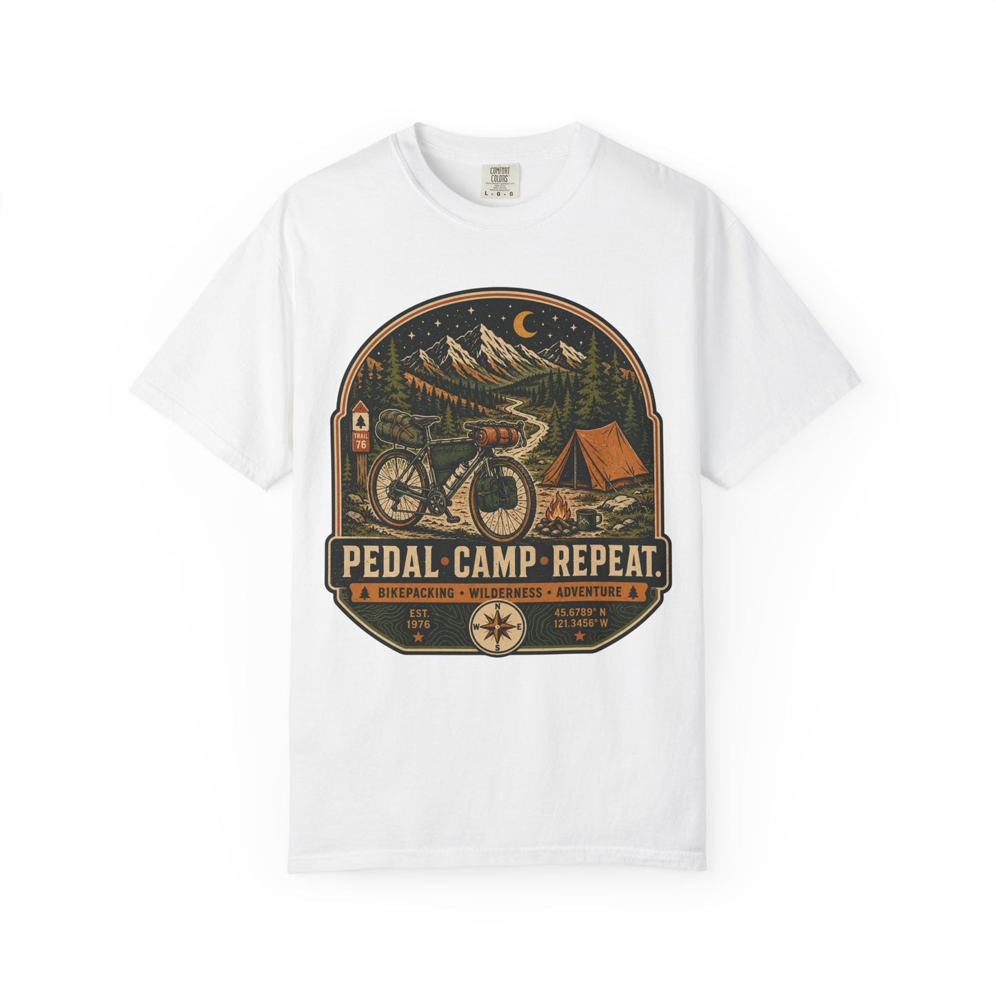 Pedal Camp Repeat T‑Shirt