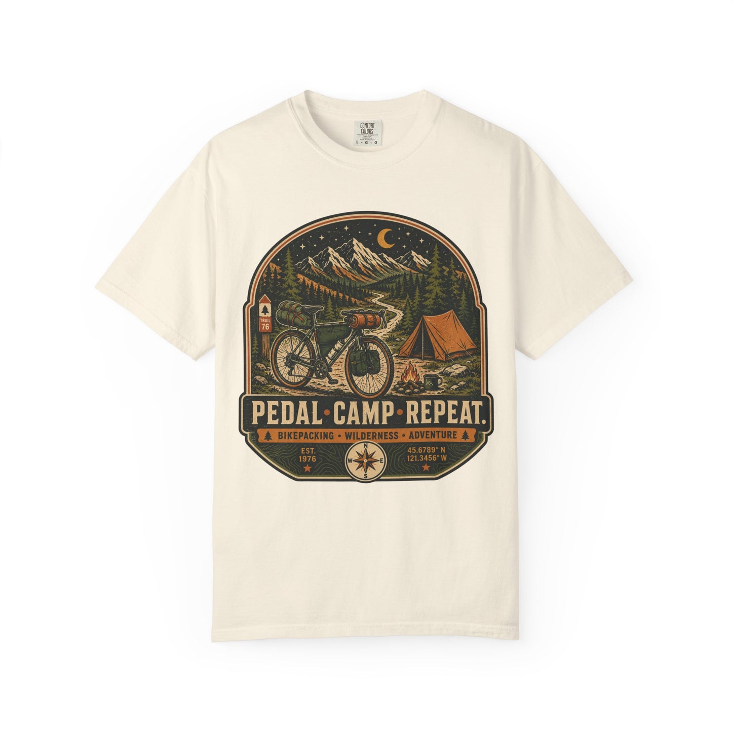 Pedal Camp Repeat T‑Shirt