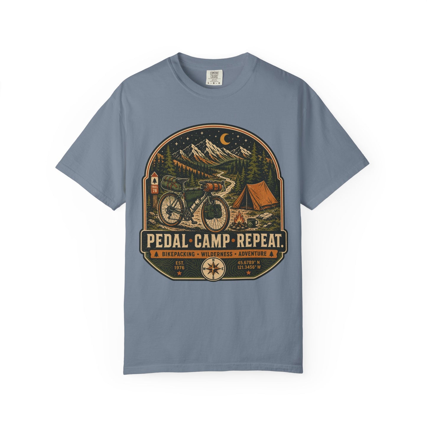 Pedal Camp Repeat T‑Shirt