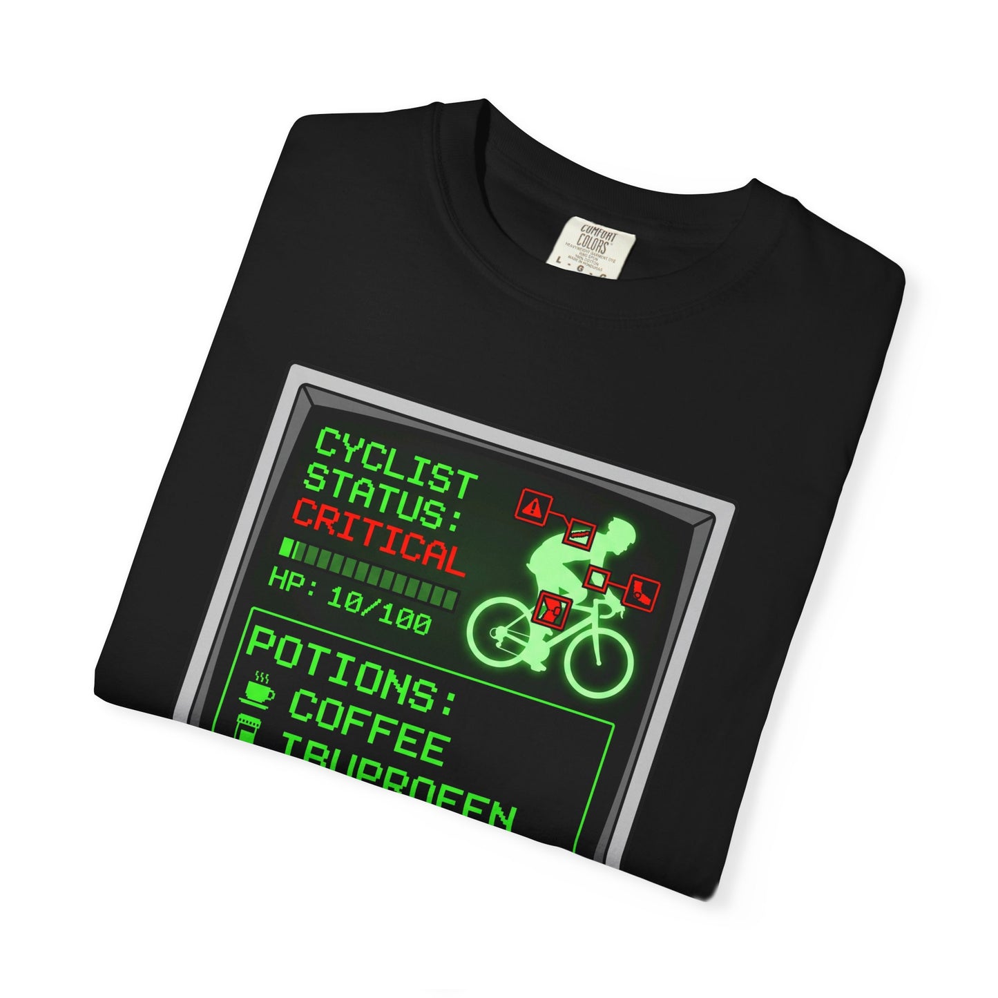 Cyclist Status Critical T‑Shirt