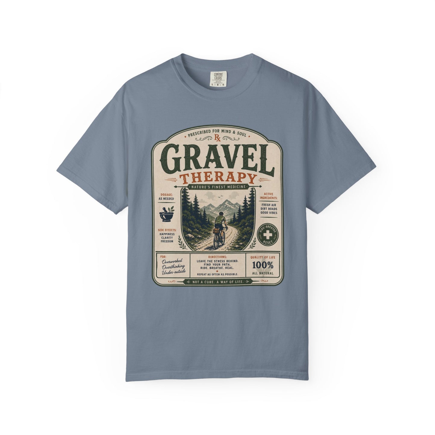 Gravel Therapy  T‑Shirt