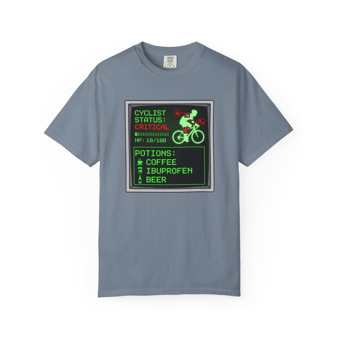 Cyclist Status Critical T‑Shirt