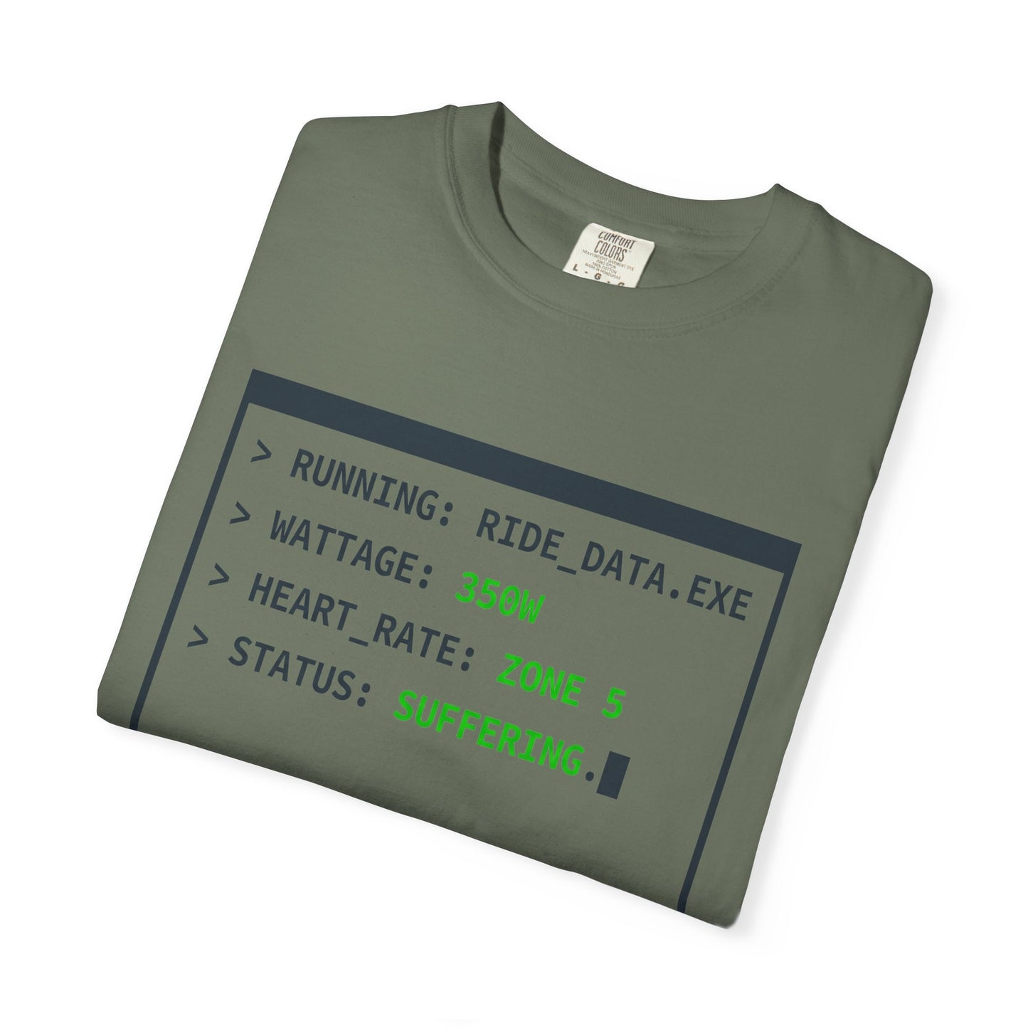 Running Ride Data T‑Shirt