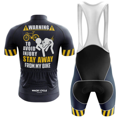 Warning To Avoid Injury Stay Away From My Bike – Cycling Jersey