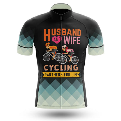 Husband And Wife Cycling Partners For Life – Cycling Jersey