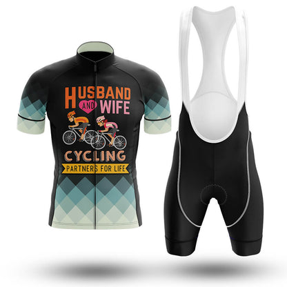 Husband And Wife Cycling Partners For Life – Cycling Jersey