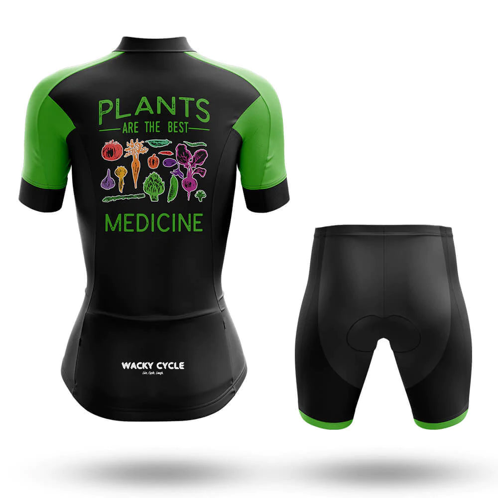 Plants Are The Best Medicine – Cycling Jersey