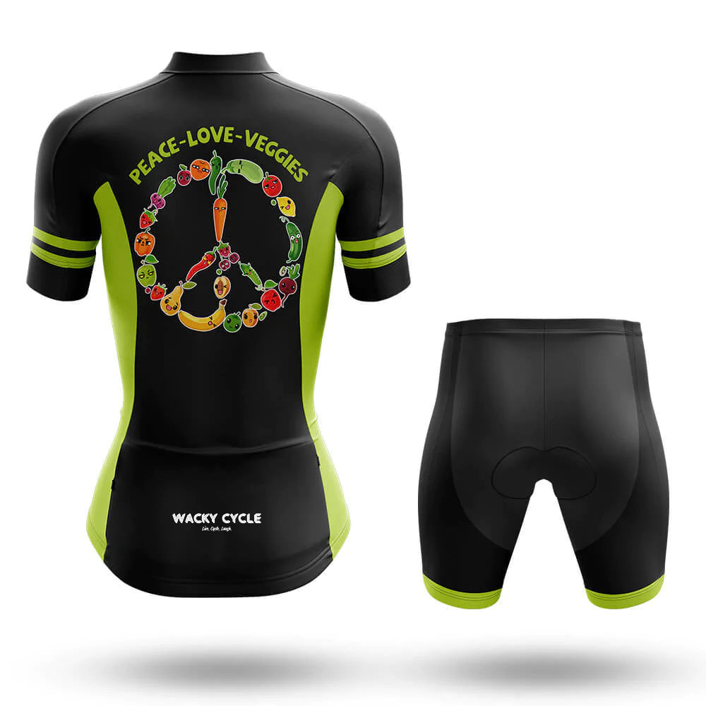 Peace Love Veggies – Cycling Jersey