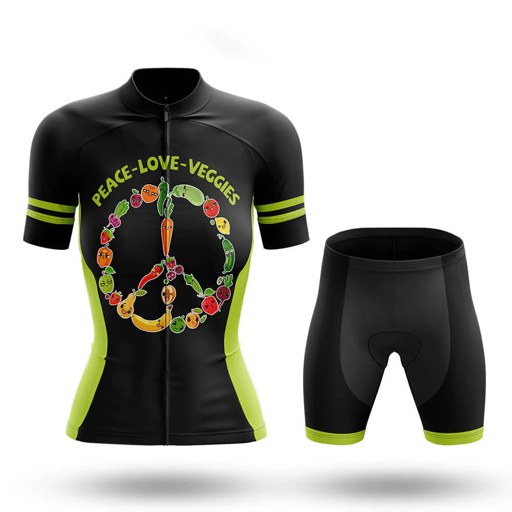 Peace Love Veggies – Cycling Jersey