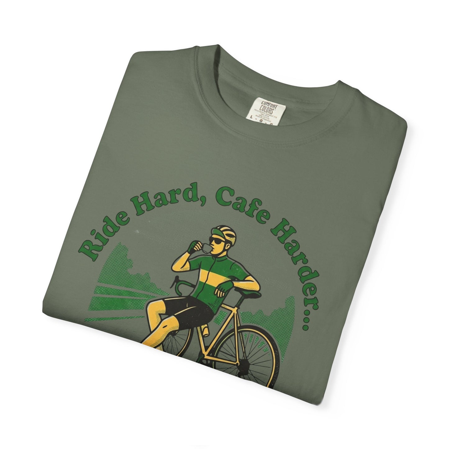 Ride Hard Cafe Harder T‑Shirt