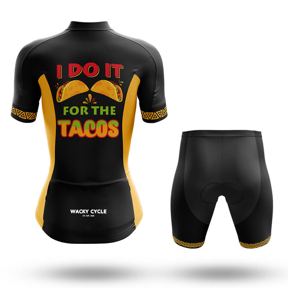 I Do It For The Tacos – Cycling Jersey