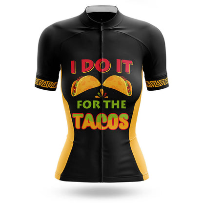 I Do It For The Tacos – Cycling Jersey