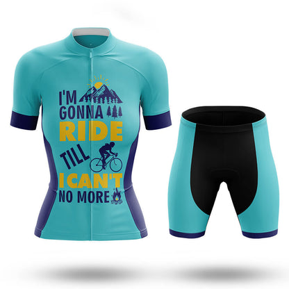 I’m Gonna Ride Till I Can’t No More – Cycling Jersey